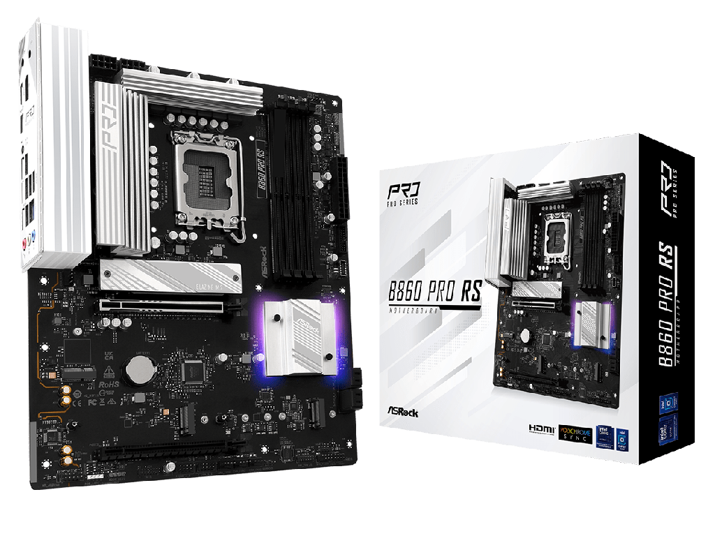 MB S1851 ASRock B860 PRO RS ATX  ATX Socket: LGA1851