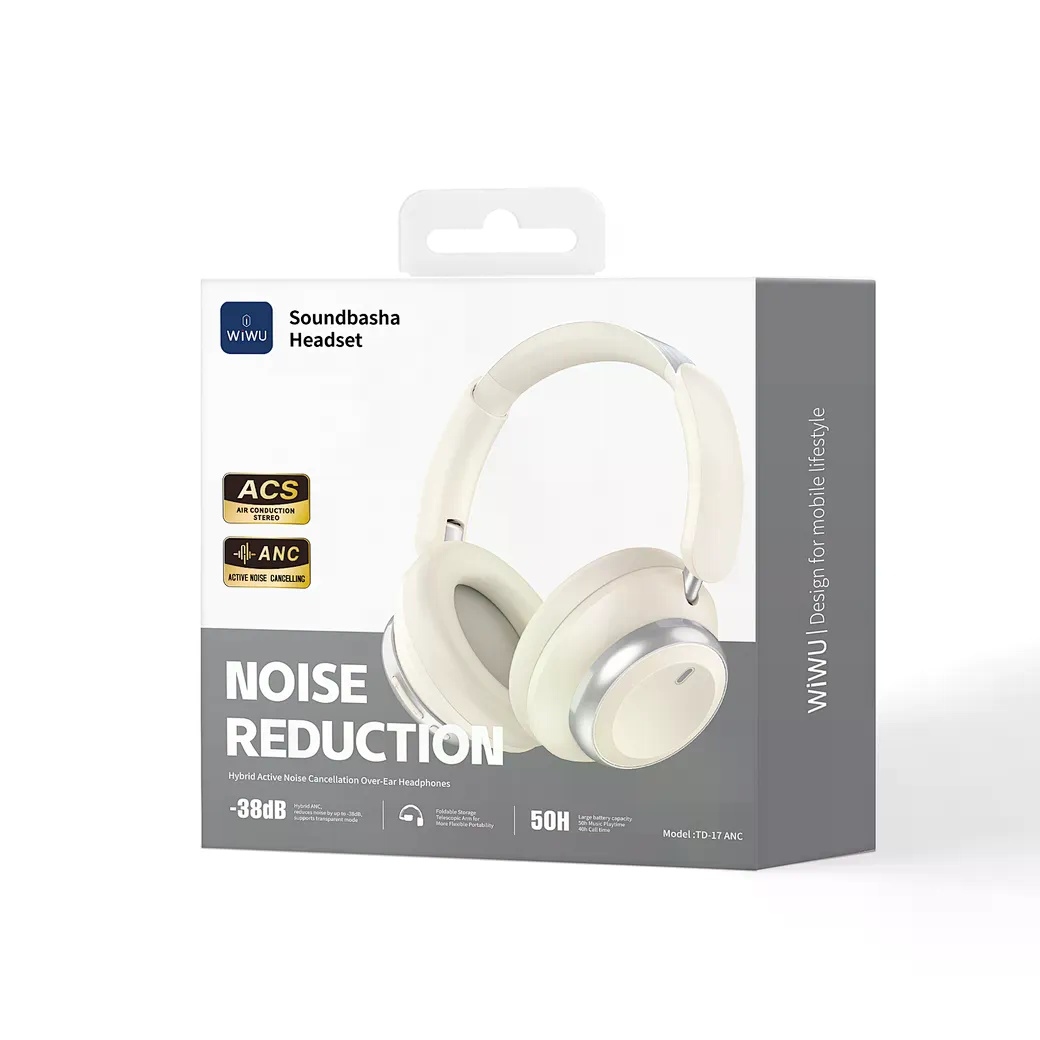 Wiwu Soundbasha Headset TD-17 ANC White