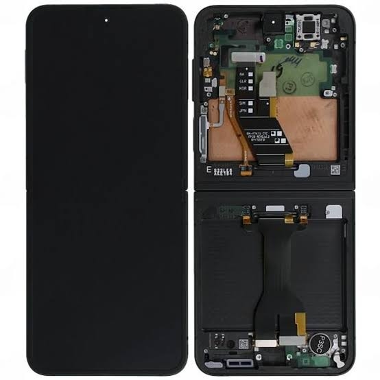 LCD SAMSUNG Z FLIP 7 FE / F761 BLACK (INNER) ORIGINAL (SERVICE PACK)