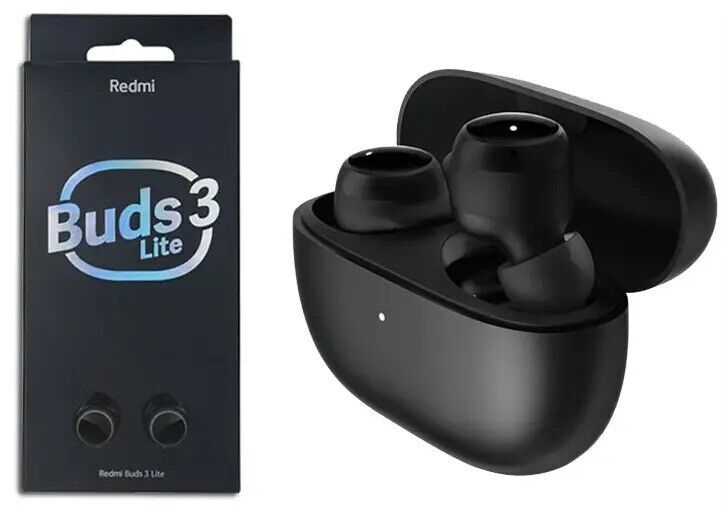 Xiaomi Redmi Buds 3 Lite, Black BHR5489GL