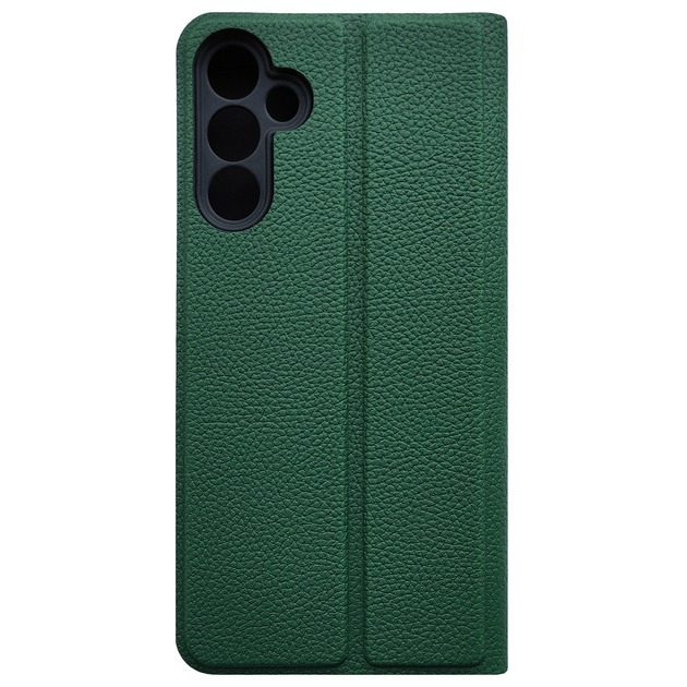 FIBRA Leather Flip case Xiaomi Redmi 14C/ A4 (5G) Dark Green