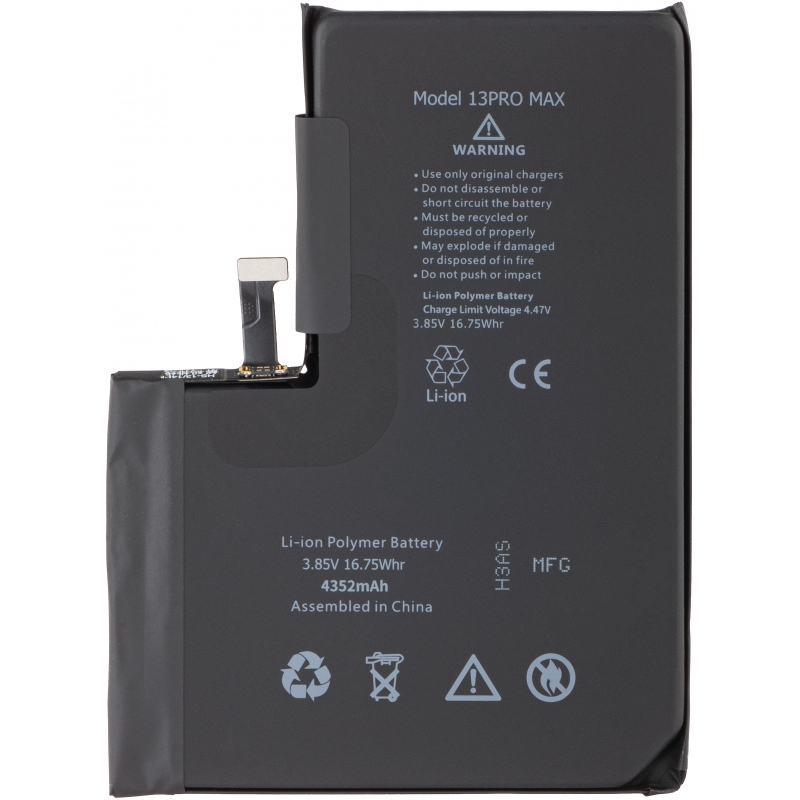 BATTERY APPLE iPhone 13 Pro Max / 4352mAh Flex for BMS