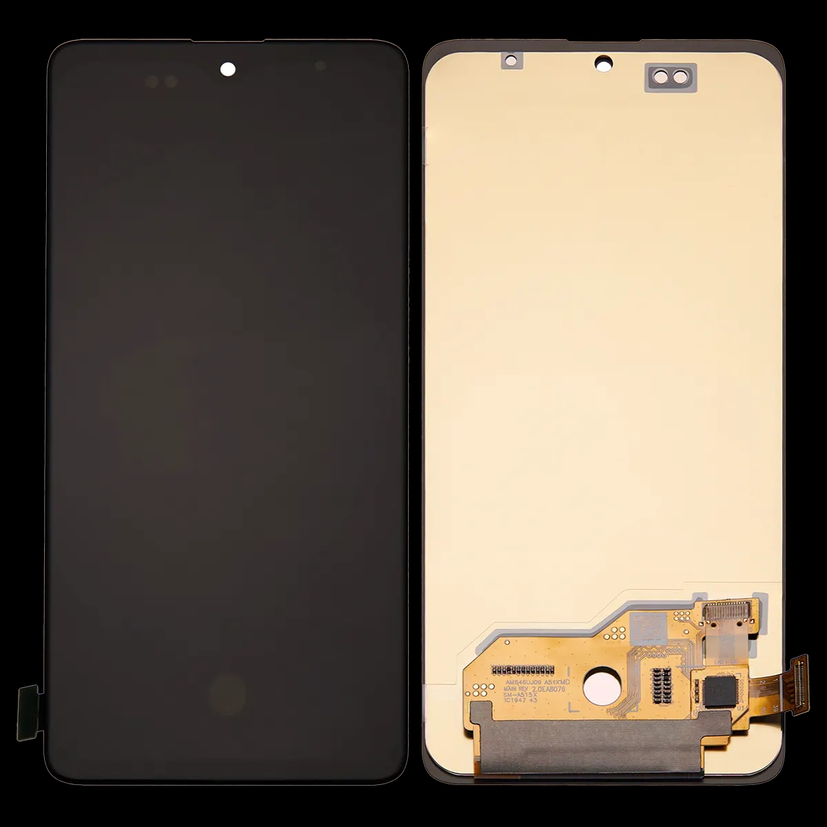 LCD SAMSUNG A51 / A515 / M31S / M317 BLACK N/F AAA