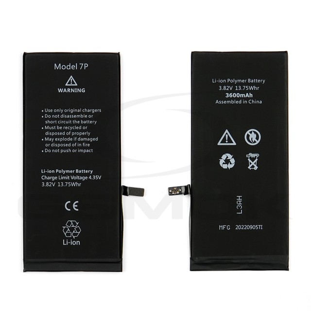 Battery for Apple iPhone 7 Plus / 3600mAh High Capacity