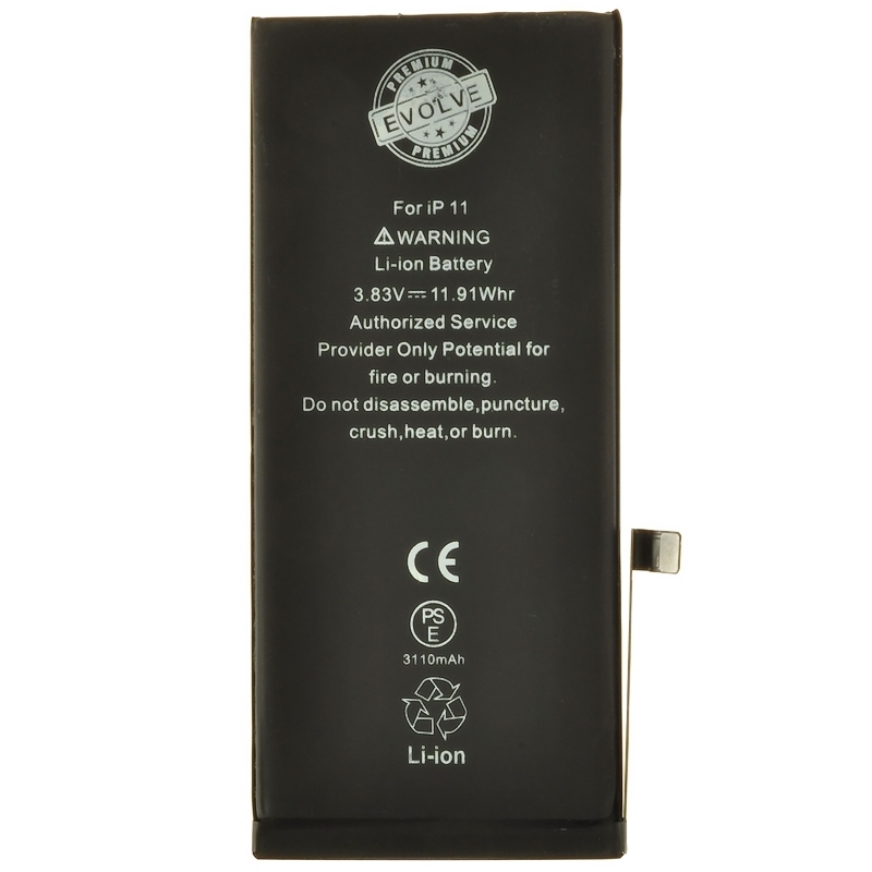 Battery for Apple iPhone 11 / 3650mAh High Capacity