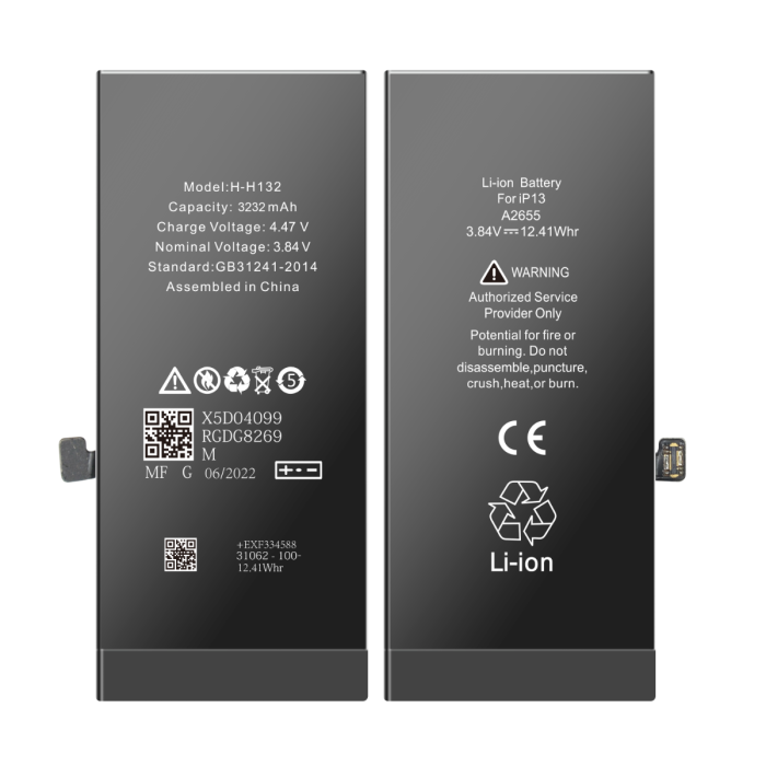 Battery for Apple iPhone 13 / 3450mAh High Capacity