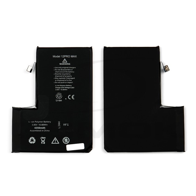Battery for Apple iPhone 12 Pro Max / 4350mAh High Capacity