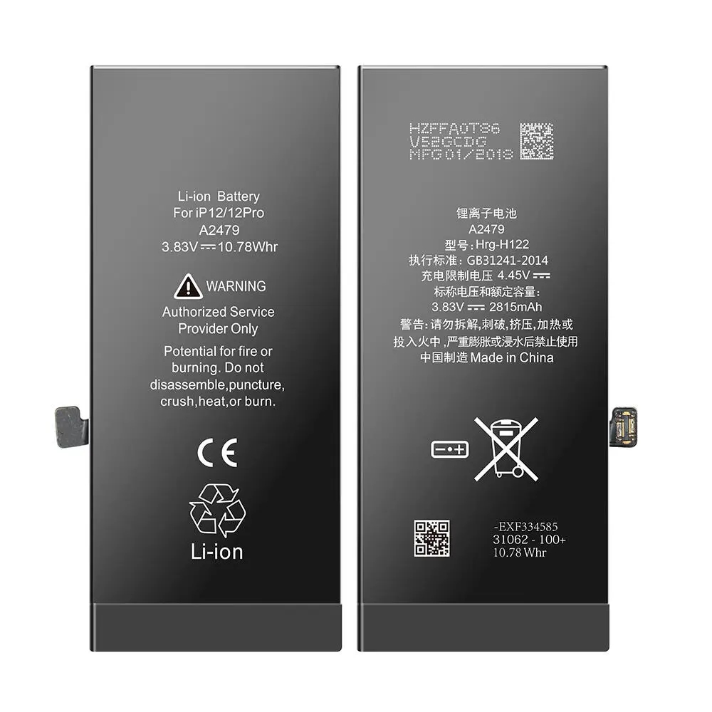 BATTERY APPLE iPhone 12 / 12 Pro (2815mAh) Diagnostic