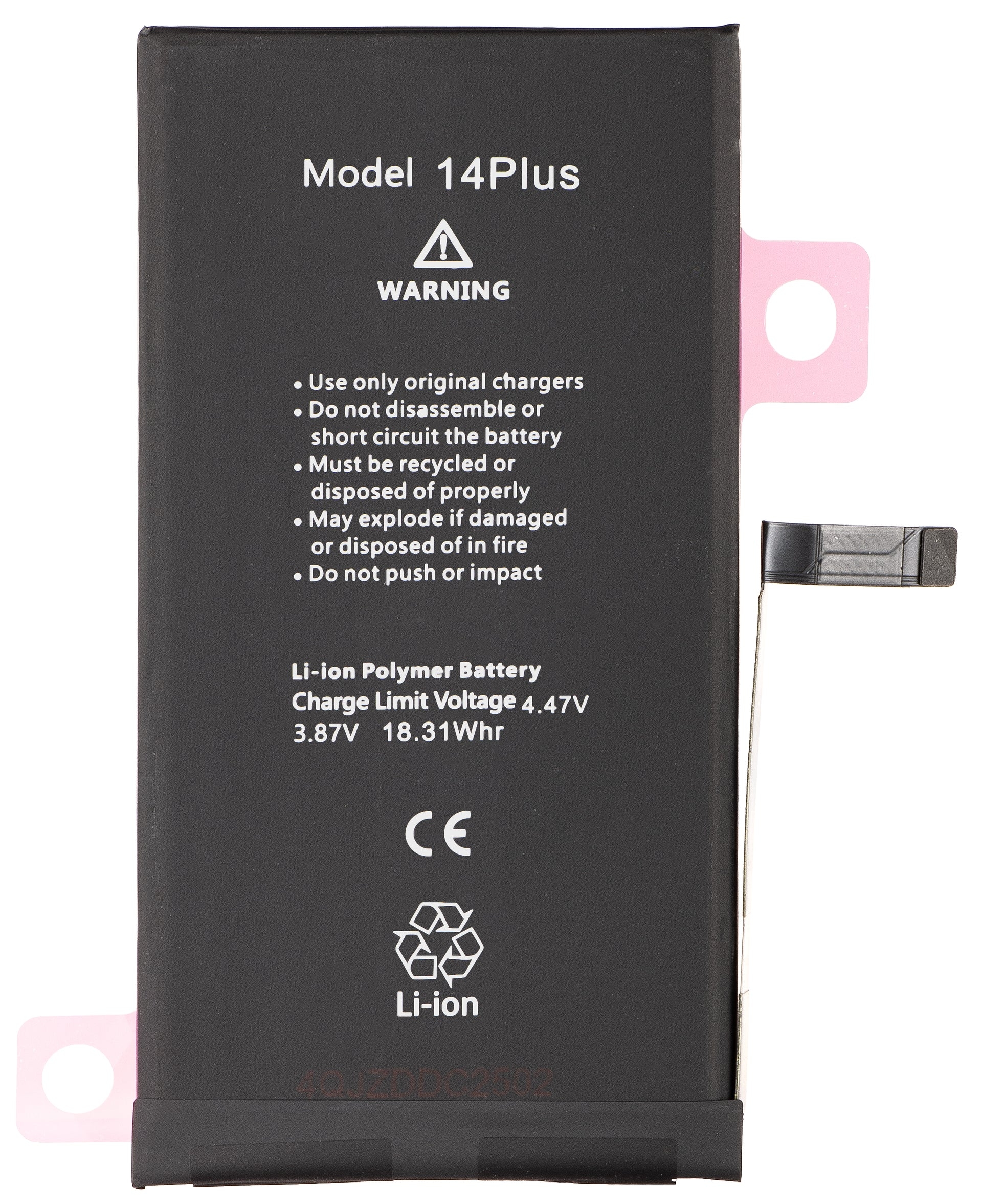 BATTERY APPLE iPhone 14 Plus (4323mAh) Diagnostic