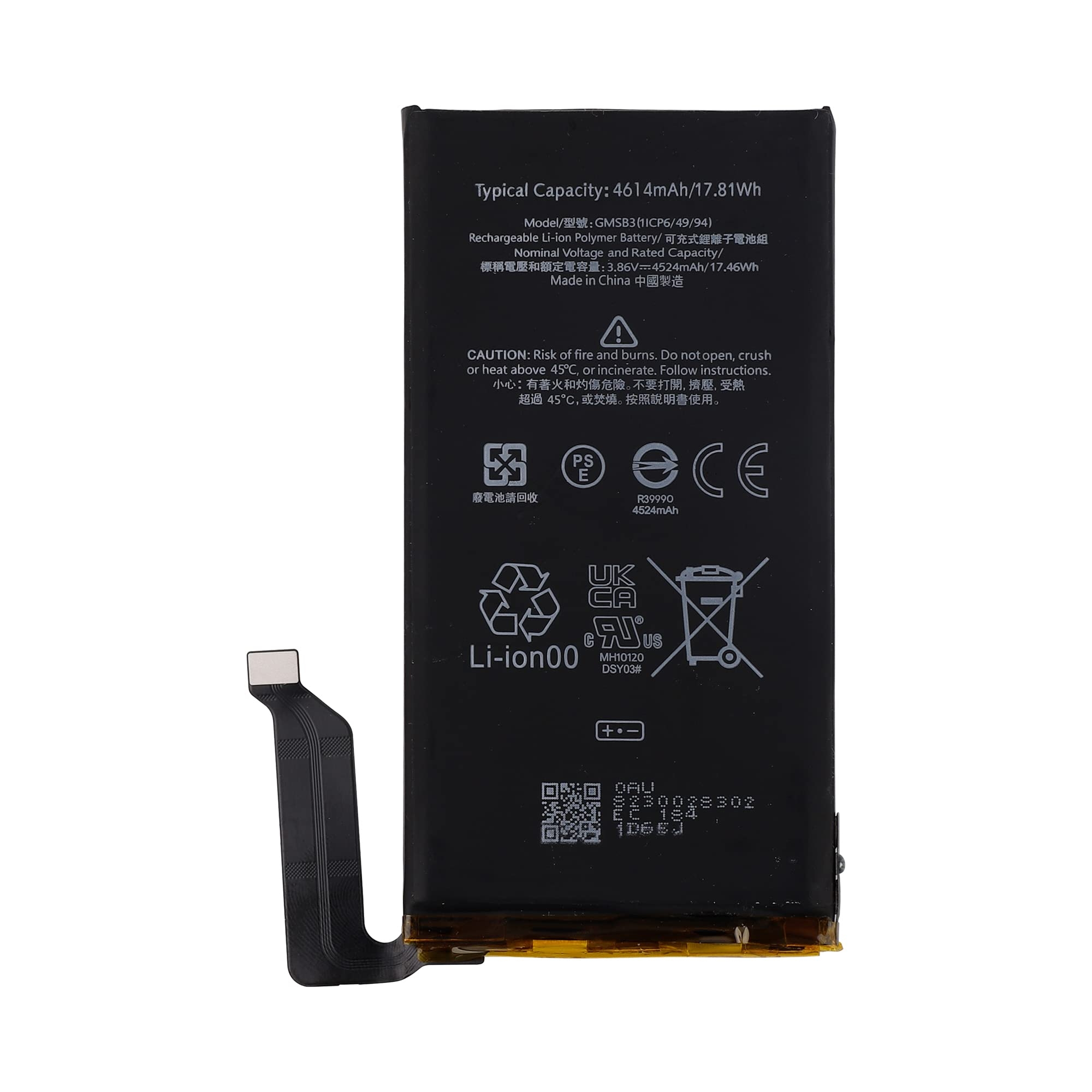 BATTERY GOOGLE PIXEL 6 / GMSB3 (High Quality)