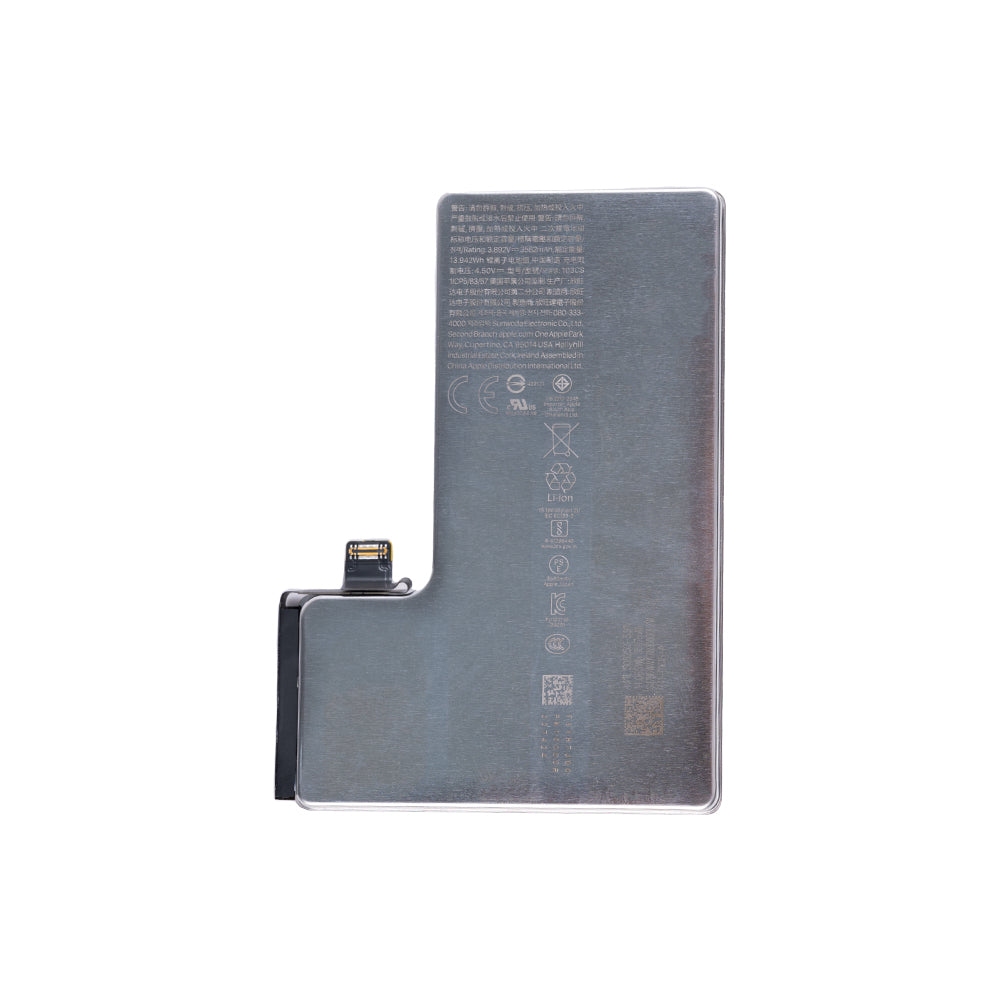 Battery for Apple iPhone 16 Pro / 3582mAh Capacity