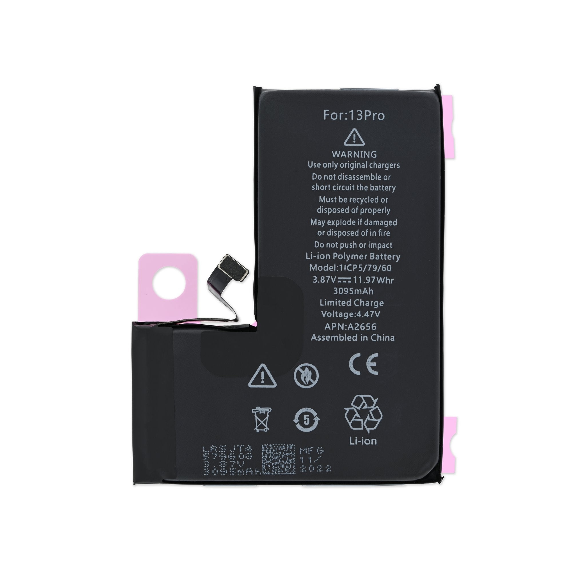 BATTERY APPLE iPhone 13 Pro (3300mAh) Diagnostic High Capacity