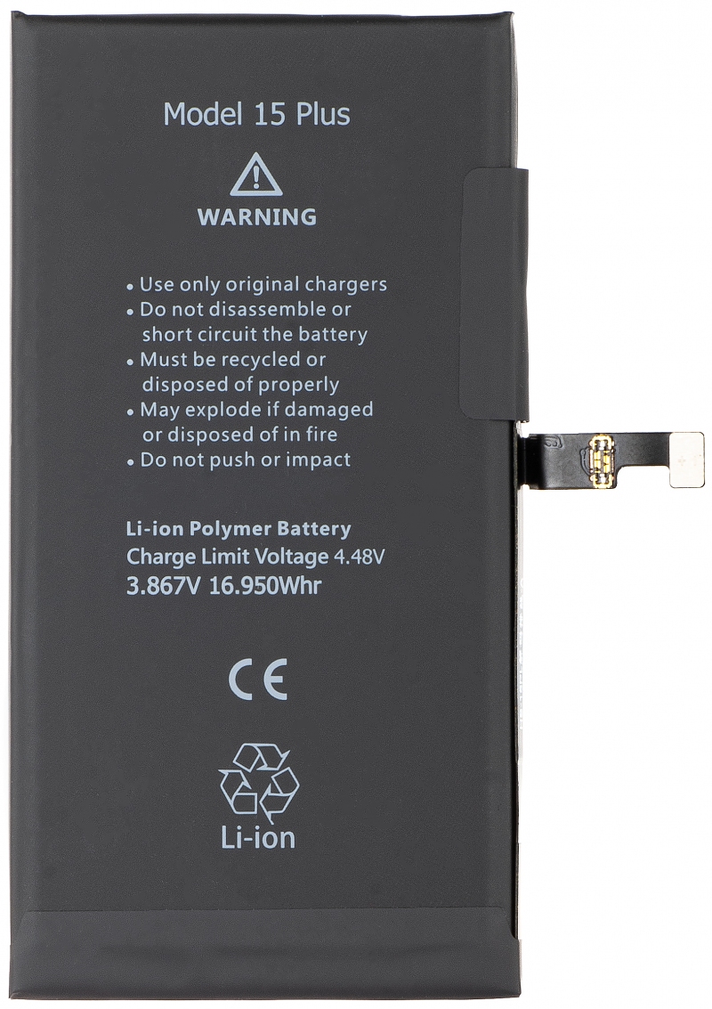 BATTERY APPLE iPhone 15 Plus (4780mAh) Diagnostic High Capacity