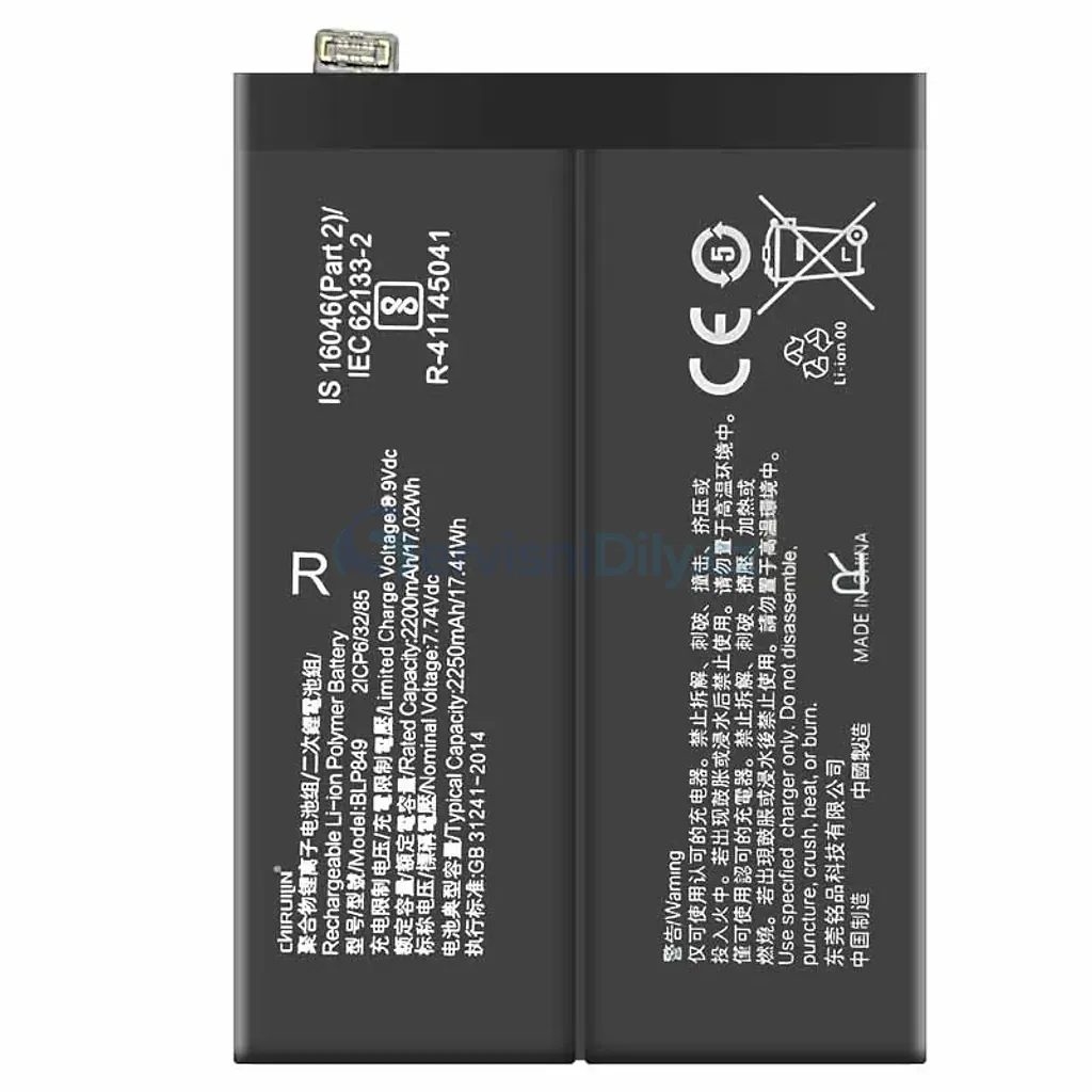 BATTERY REALME BLP849 / GT 5G / Neo / Neo Flash / Neo 2T (Packing)