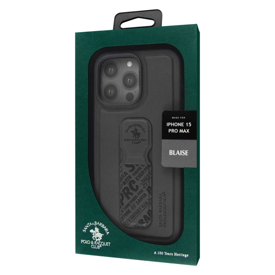 Polo Blaise Case IPhone 15 Pro Max (Gray )