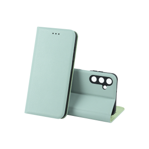 Чехол-книжка LEATHER Case XIAOMI Redmi Note 10 Pro /Note 10 Pro Max (Мятный)