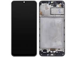 LCD SAMSUNG M21 / M215 / M30S / M307  BLACK WITH FRAME IPS (KAIKU)