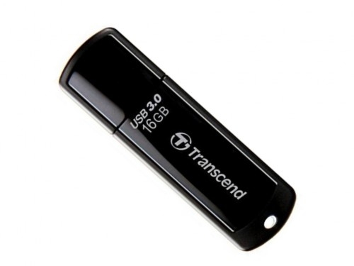 16GB USB3.1 Flash Drive Transcend 'JetFlash  700', Black, Classic Cap (R/W:90/20MB/s)