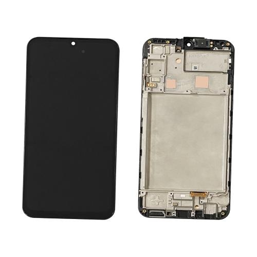 LCD SAMSUNG A24 / A245 BLACK WITH FRAME IPS (KAIKU)