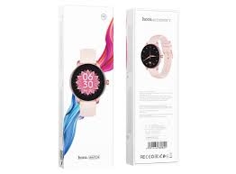 Hoco Y6 Smart watch pink gold