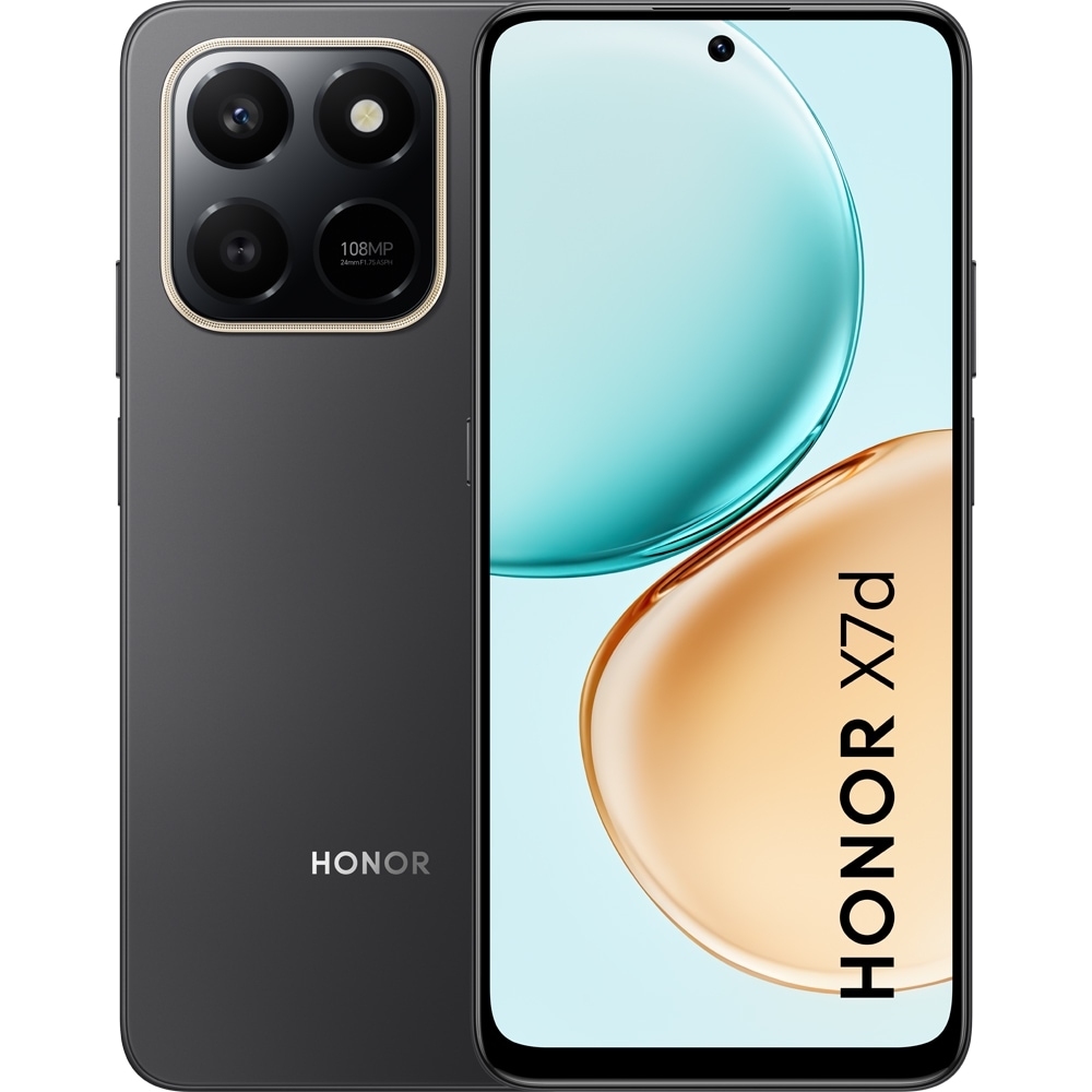 HONOR X7d, 256GB, 8GB RAM, Dual SIM, Velvet Black