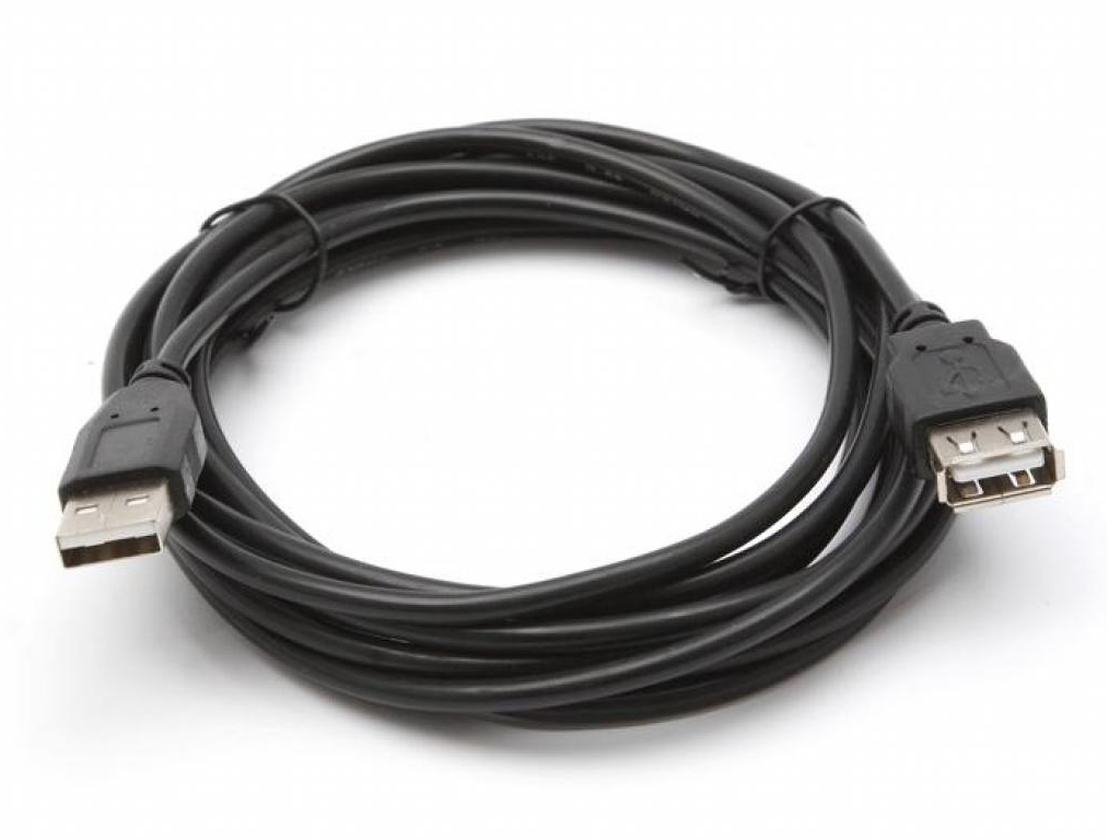 Cable USB, USB AM/AF, 1.8 m, USB2.0   SVEN, Black
