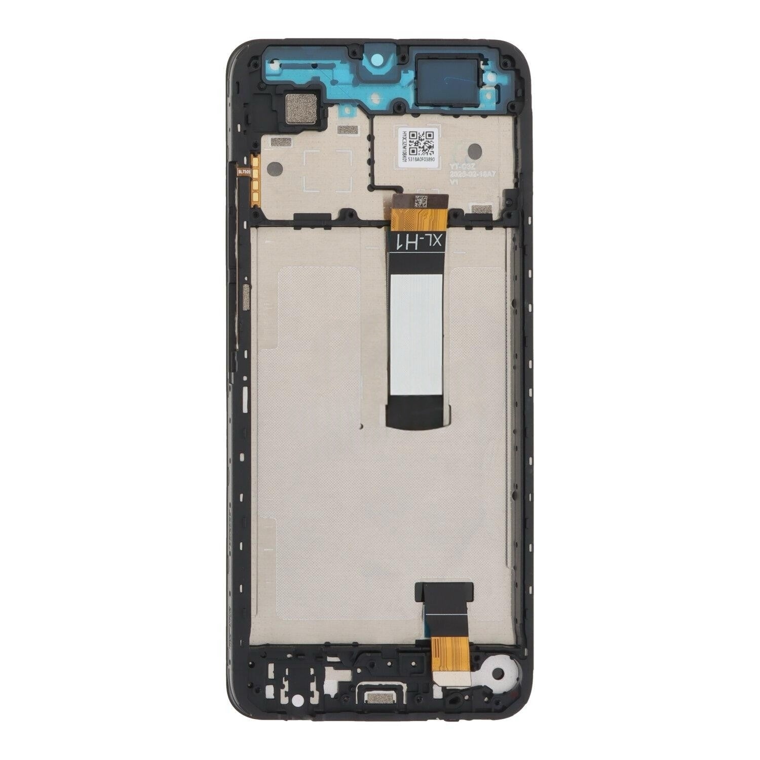 LCD XIAOMI REDMI A5 4G BLACK WITH FRAME ORIGINAL (SERVICE PACK)
