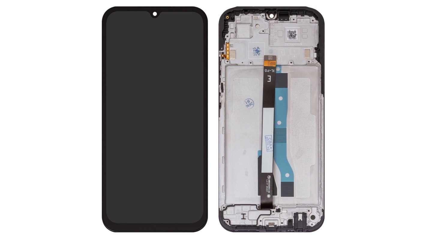 LCD XIAOMI REDMI 15C / POCO C85 BLACK WITH FRAME ORIGINAL (SERVICE PACK) (Eu Version)