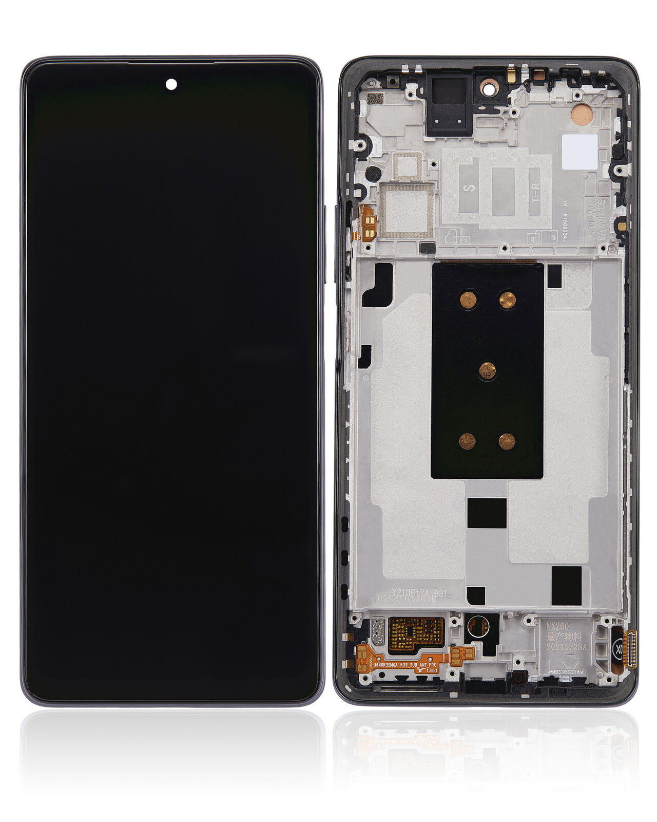 LCD XIAOMI REDMI NOTE 13 PRO (4G) / M6 PRO (4G) BLACK WITH FRAME ORIGINAL (SERVICE PACK)