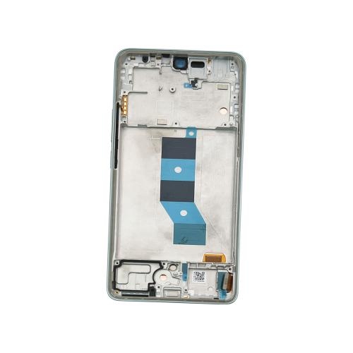 LCD XIAOMI REDMI NOTE 14 (5G) BLUE WITH FRAME ORIGINAL (SERVICE PACK)