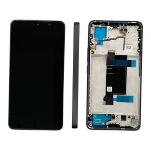 LCD XIAOMI REDMI NOTE 13 PRO PLUS BLACK WITH FRAME OLED