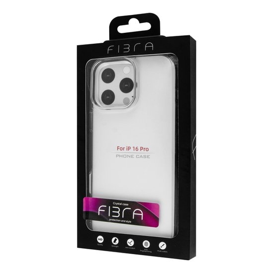 FIBRA Crystal Case iPhone 16 Pro Clear