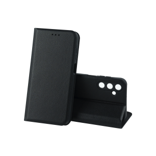 Чехол-книжка LEATHER Case XIAOMI Redmi Note 13 4G (Черный)