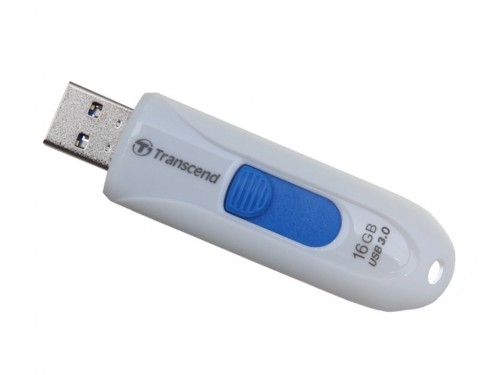 16GB USB3.1 Flash Drive Transcend 'JetFlash  790', Black, Slider (R/W:90/20MB/s)