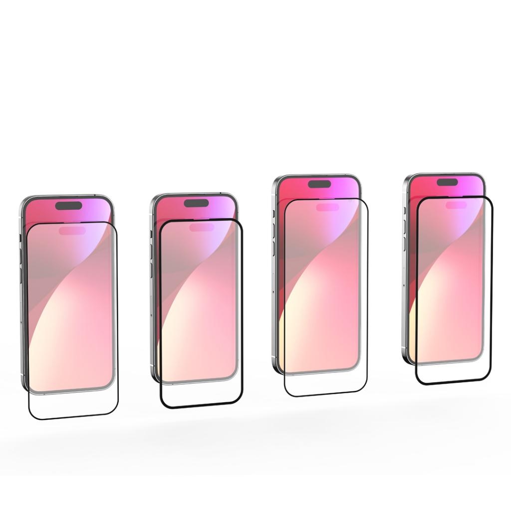 XO FA5 2.5D Anti-glare full glass for iph 14pro max 6.7' Black