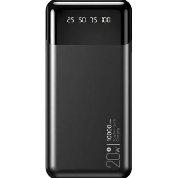 Power Bank XO PR192 20W fast charging  (PD20W/QC18W) digital light display 20000mAh Black