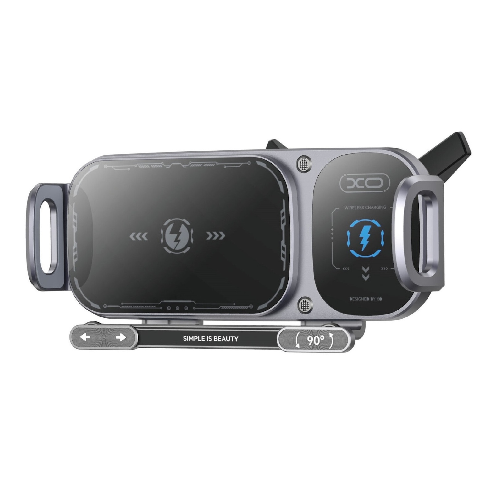 XO WL13 20W Universal Travel Charging 2USB+1USB-C (PD+QC) Black