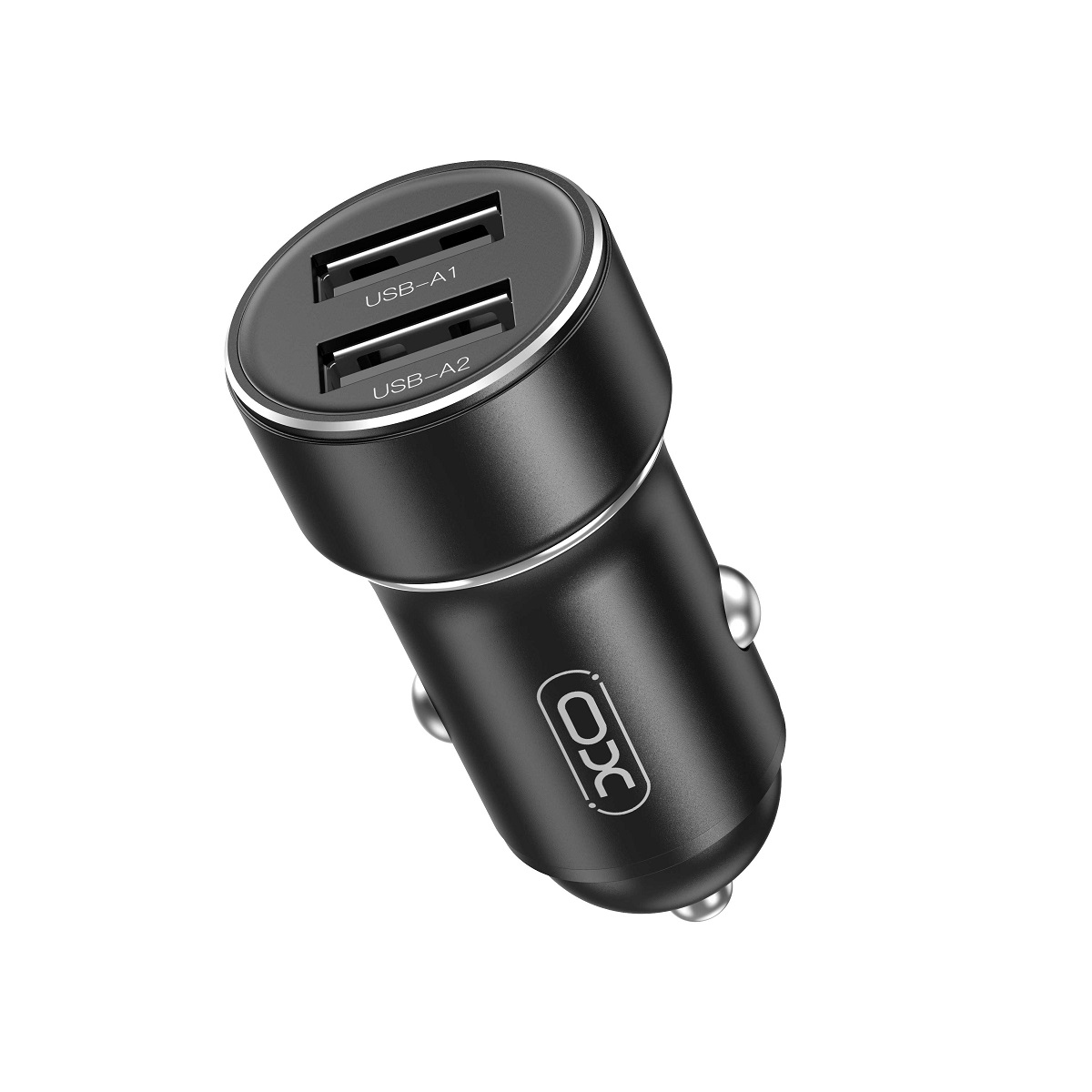CC53 Dual USB 12W Car charger Black
