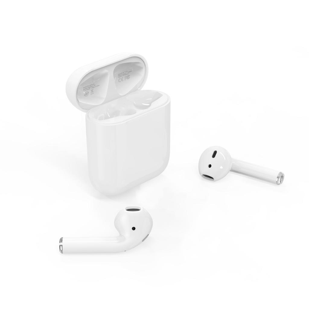 XO T2Pods Bluetooth headset (simple version without in-ear detection and wireless charging) White
