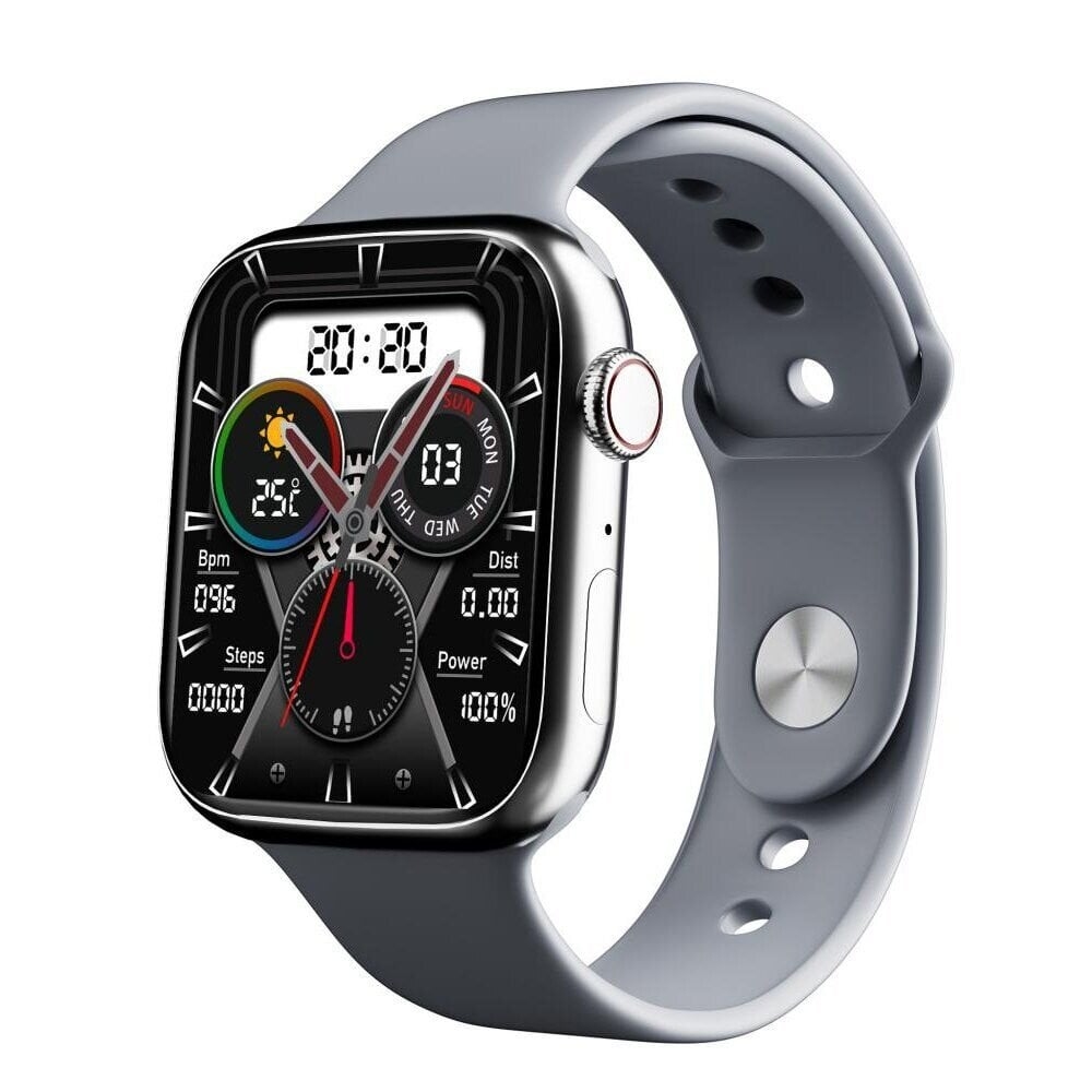 XO M50 magnetic suction intelligent sports call watch 1.83' 45mm Silver