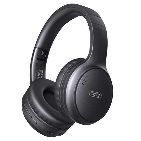 XO BE40 Magic God ANC Folding Metal Headbow Headband BT Headset (Endurance 40h) Black