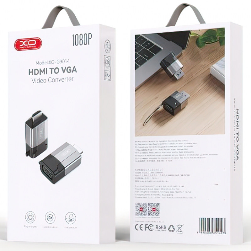 XO GB014 HDMI to VGA female converter Tranish