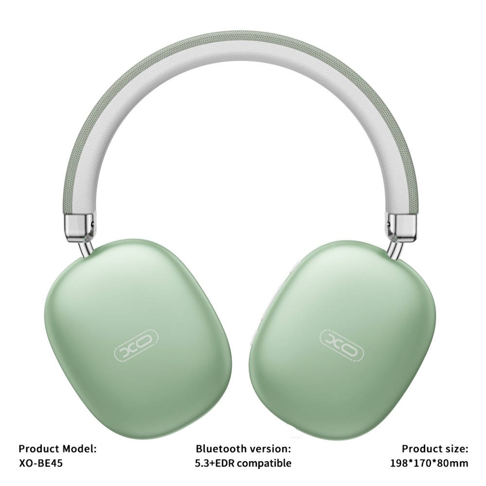XO BE45 Beiguo Headband Bluetooth Headset Green