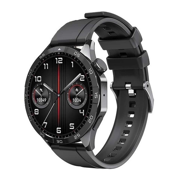 XO Watch4 AMOLED Smart Sports Call Watch Black