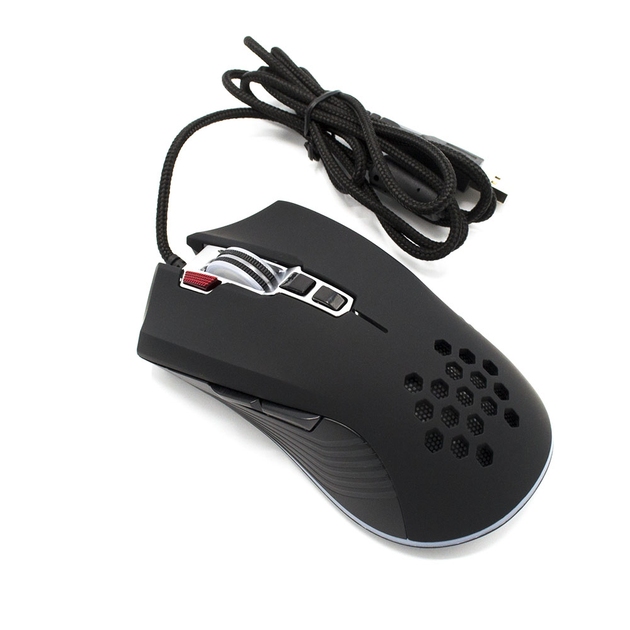 XO XO-M3 Wolf Warriors RGB Game Wired Mouse Black