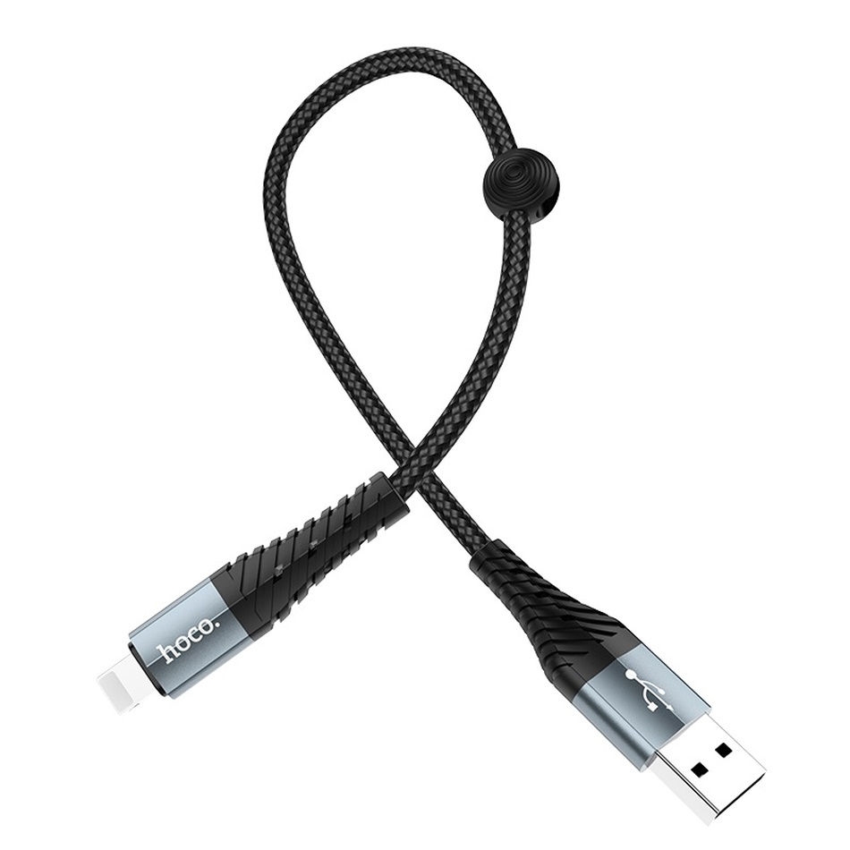 Hoco X38 Cool Charging data cable for iP black