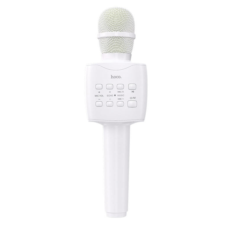 Hoco BK5 Cantando karaoke microphone white