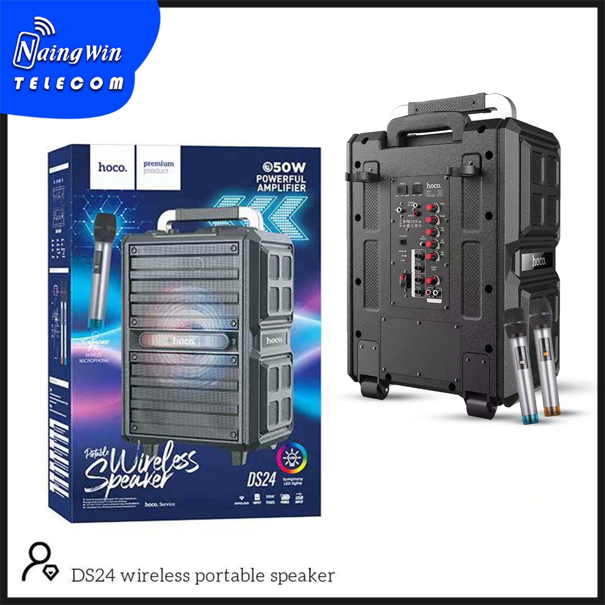 Hoco DS24 Wireless portable speaker black