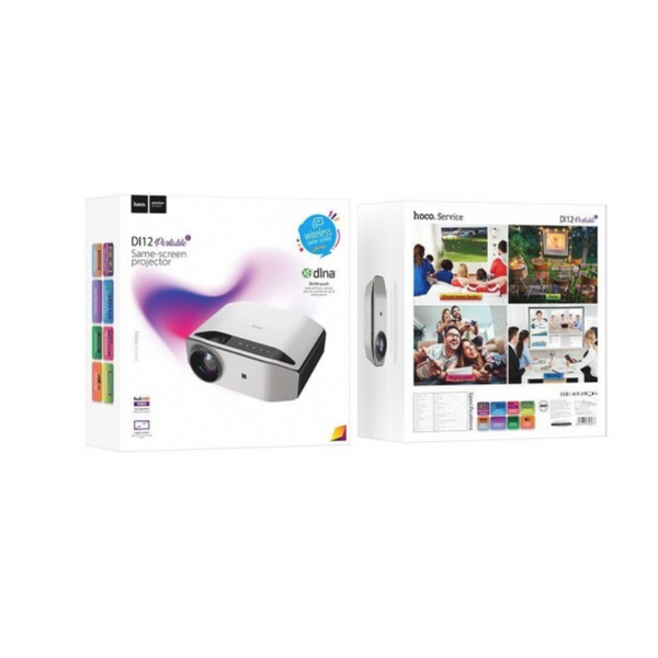 Hoco DI12 Portable Same Screen Version Projector