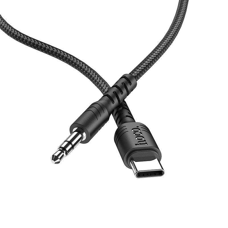 Hoco UPA17 Type-C Digital audio conversion cable black